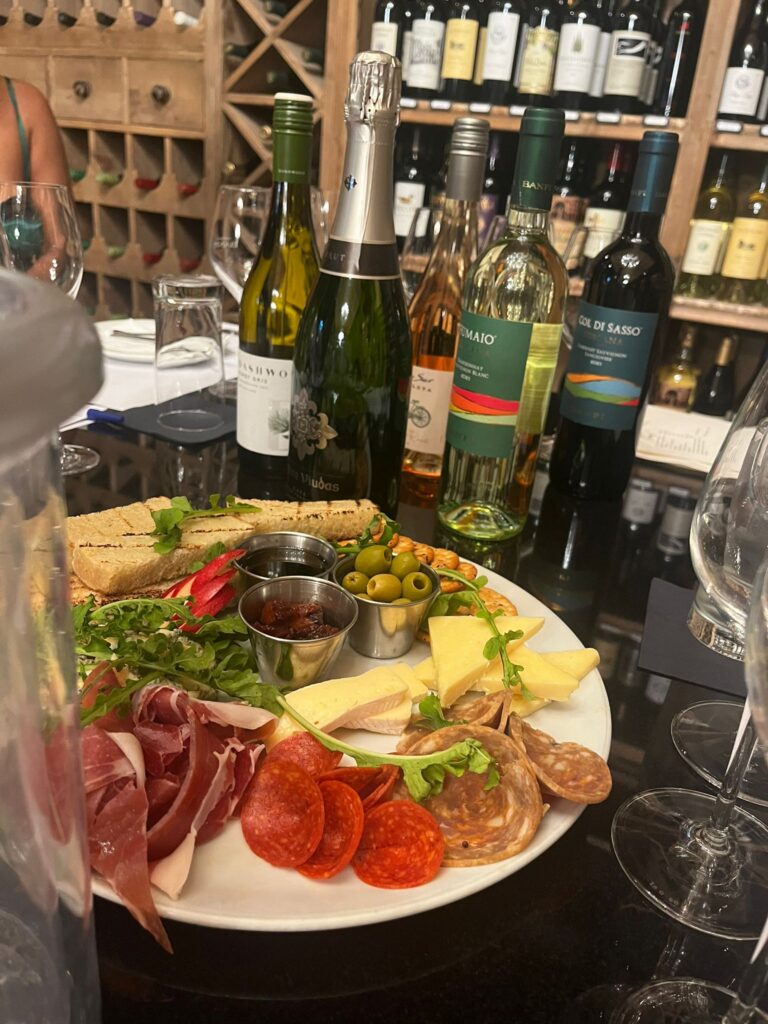 a classy birthday celebration: wine tasting at Wine Cave Barbados