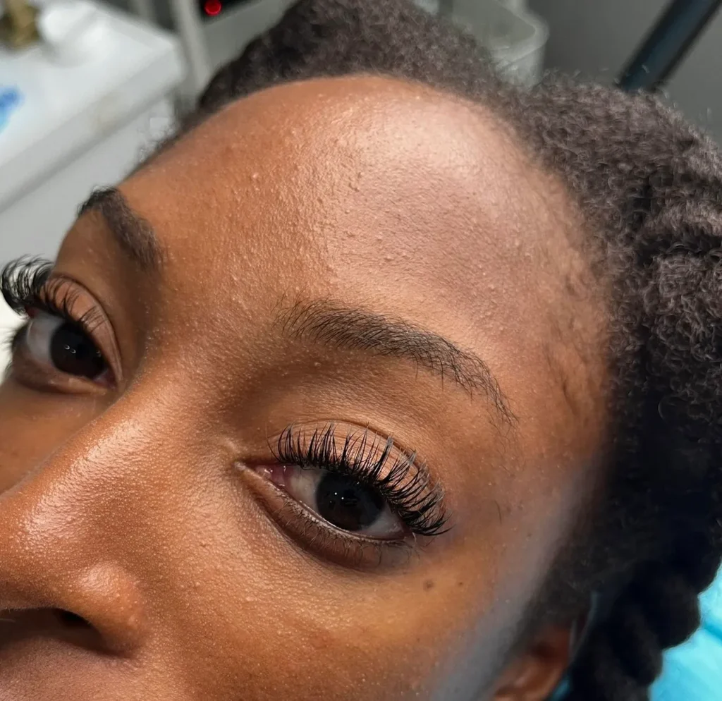 I got lash extensions?! 👀
