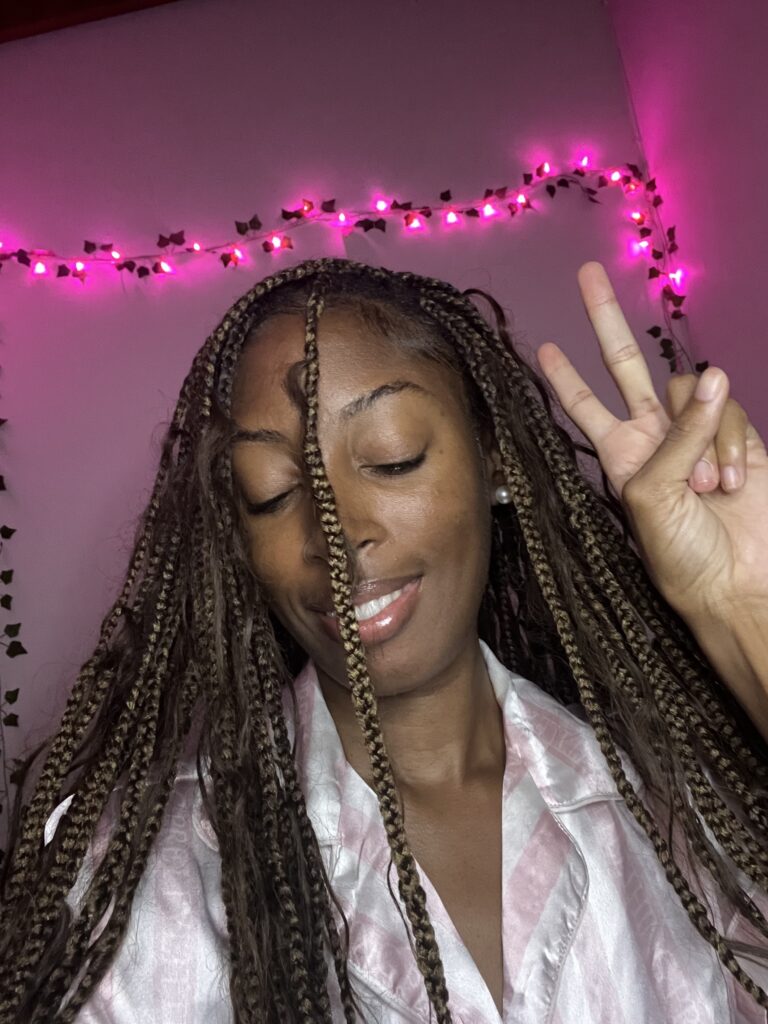 18 cute & easy hairstyles for boho knotless braids
