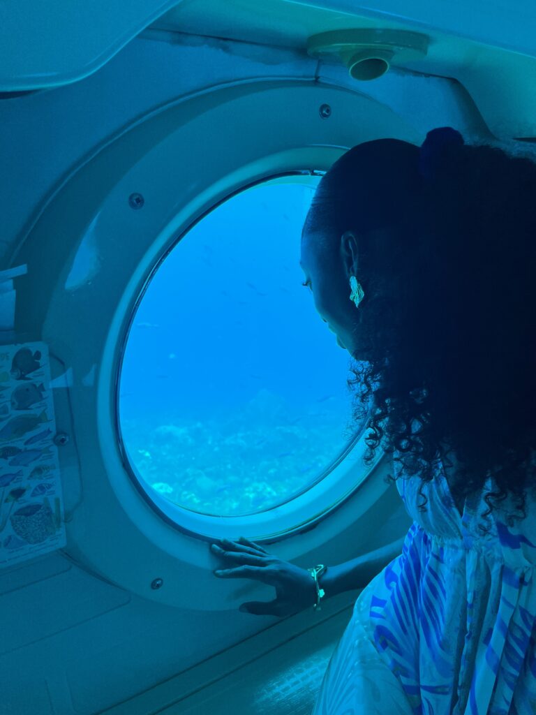 I paid to be submerged in the ocean… on purpose 😭😂
