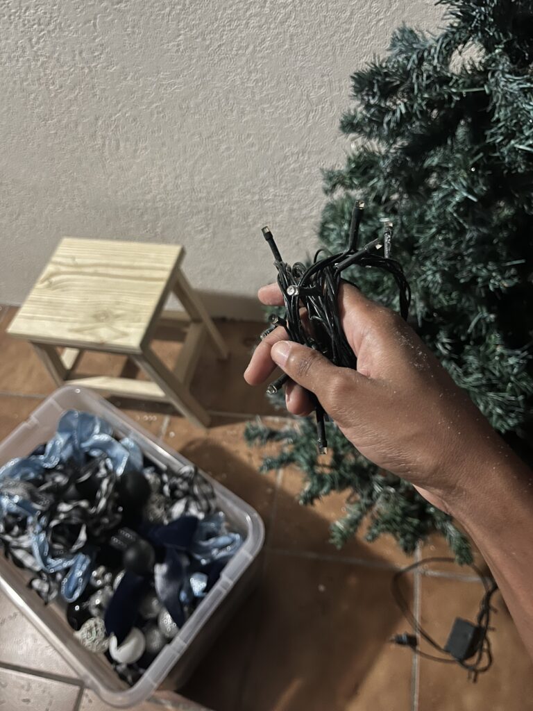 taking down christmas decor & resetting my home for the new year 🎄➡️✨